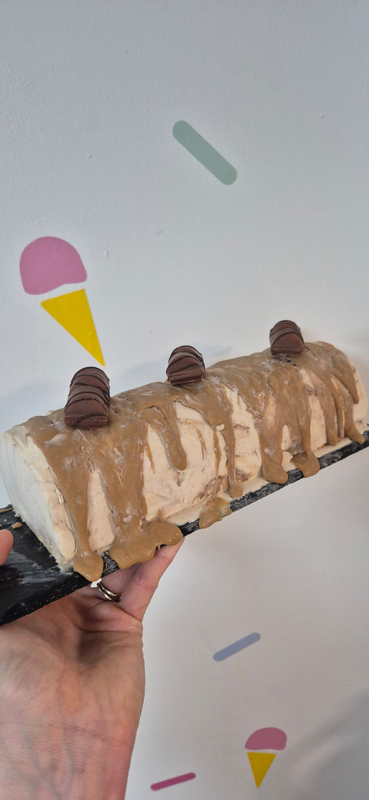 Ice Cream Yule Log