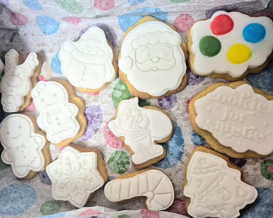 Paint Your Own Biscuits- Christmas